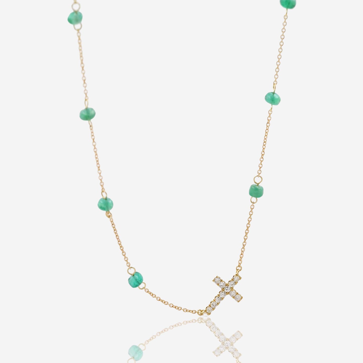 Rosary Cross Necklace
