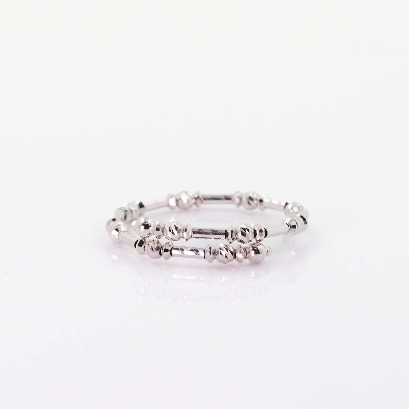 Flexi Bead and Bar Ring
