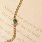 Aqua Queen Oval Emerald Bracelet
