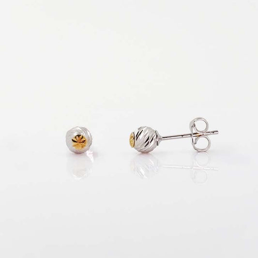 Gold Stud Earrings