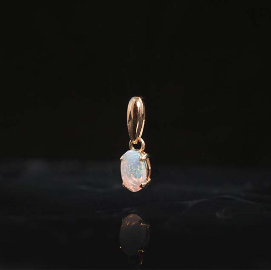 Opal Oval Pendant