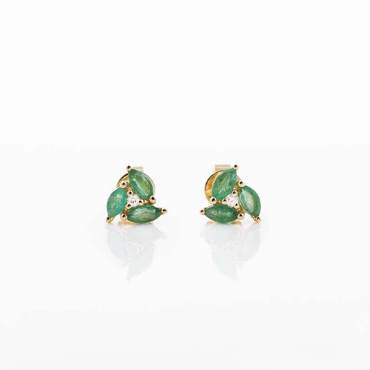 Emerald Grace Earring