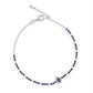 Blue Sapphire and Diamond Bracelet