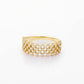 Diamond Mesh Ring (5 Row)