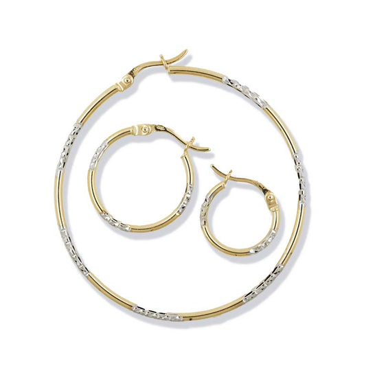 Tube DC Hoop Earrings