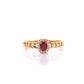 Ruby Chain Ring