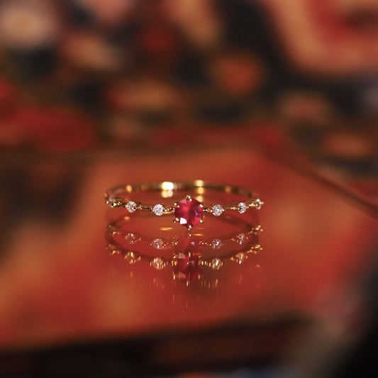 Firefly Ruby Ring