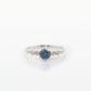 Blue Diamond Ring