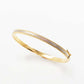 18K Italian Two Tone Bangle