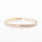 18K Italian Two Tone Bangle