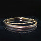 18K Italian Two Tone Bangle