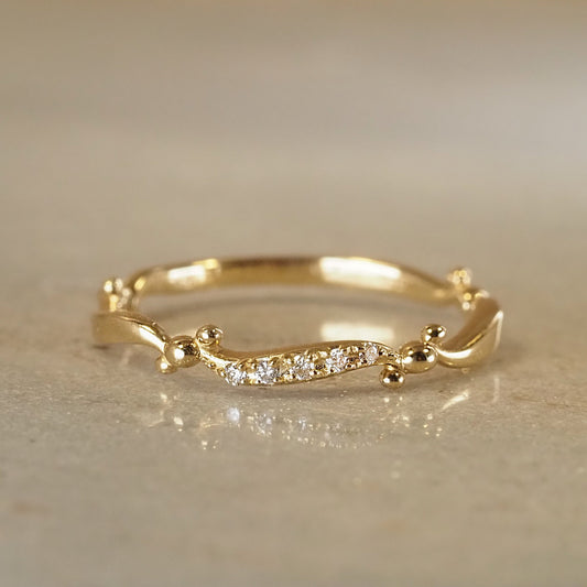 Calligra Diamond Ring